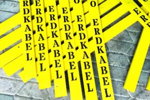 Mehr über den Artikel erfahren Mit gelben Kreuzen Zeichen setzen